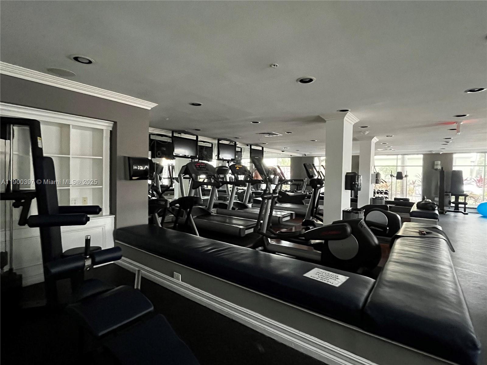 1919 Van Buren Street, Unit 507A Hollywood, FL 33020 - Photo 2 of 13 a view of a room with gym equipment