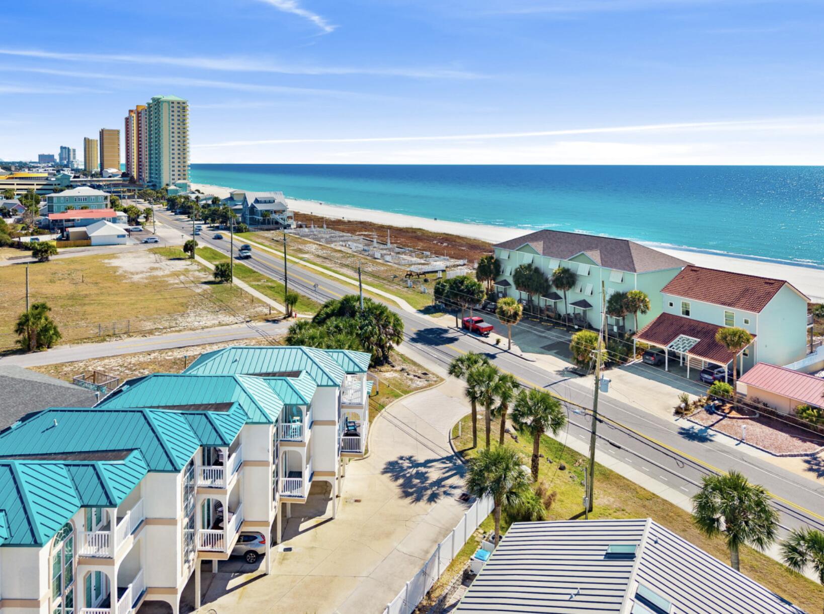 17878 Front Beach Road, Unit A1 Panama City Beach, FL 32413 - Photo 39 of 42 a view of balcony and patio