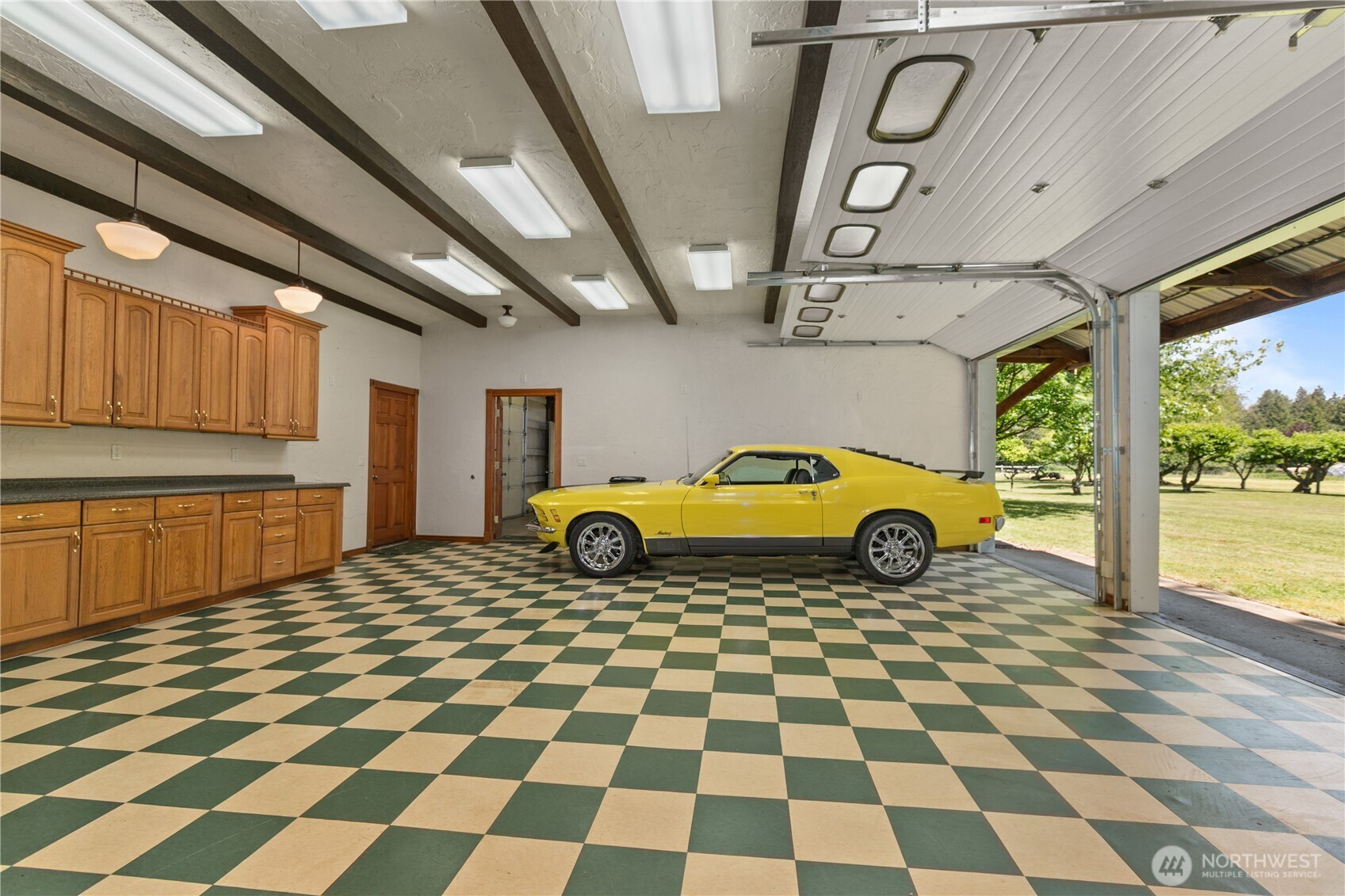 1788 Matz Road Ferndale, WA 98248 - Photo 29 of 40 a view of a garage with a stove
