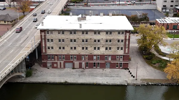 a view of a terrace with cabinet