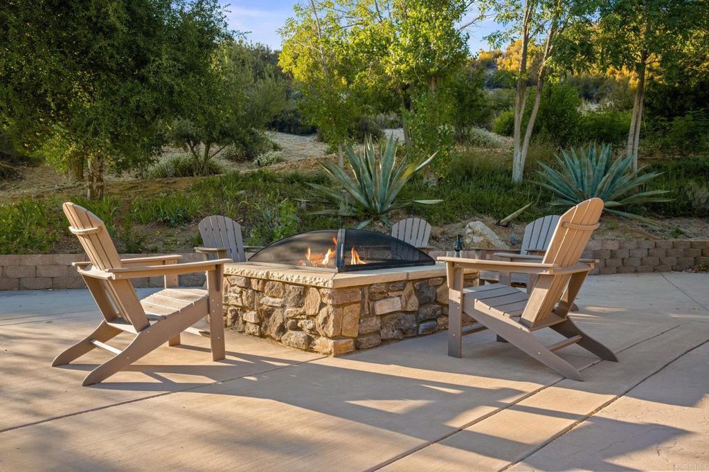 26380 San Felipe Road Warner Springs, CA 92086 - Photo 13 of 69 a view of backyard with seating space and trees