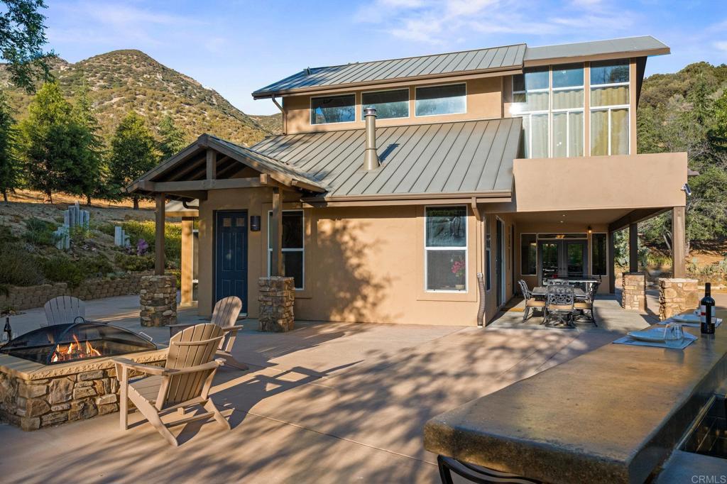 26380 San Felipe Road Warner Springs, CA 92086 - Photo 14 of 69 a view of a house with sitting area and furniture