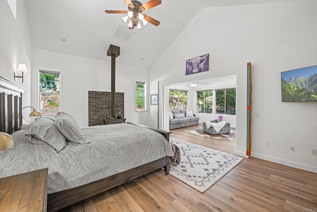 26380 San Felipe Road Warner Springs, CA 92086 - Photo 28 of 69 a bedroom with a bed and a window