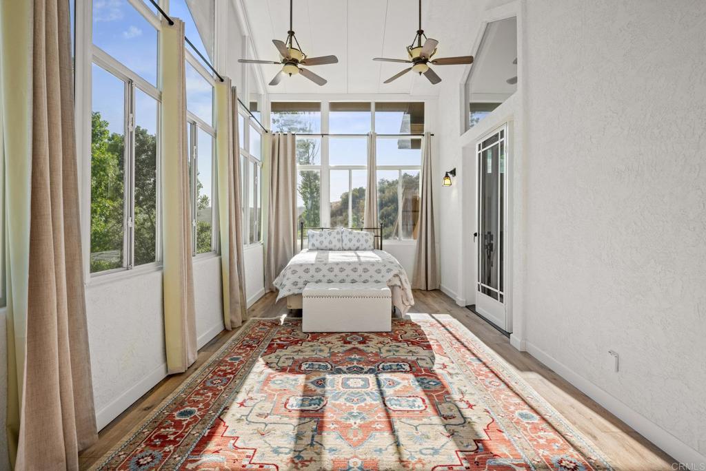 26380 San Felipe Road Warner Springs, CA 92086 - Photo 38 of 69 a hallway with a couch and a dining table