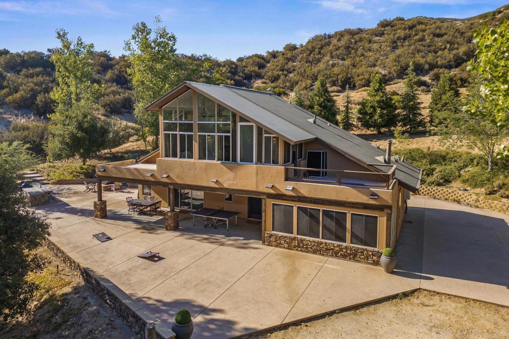 26380 San Felipe Road Warner Springs, CA 92086 - Photo 9 of 69 an aerial view of a house with swimming pool