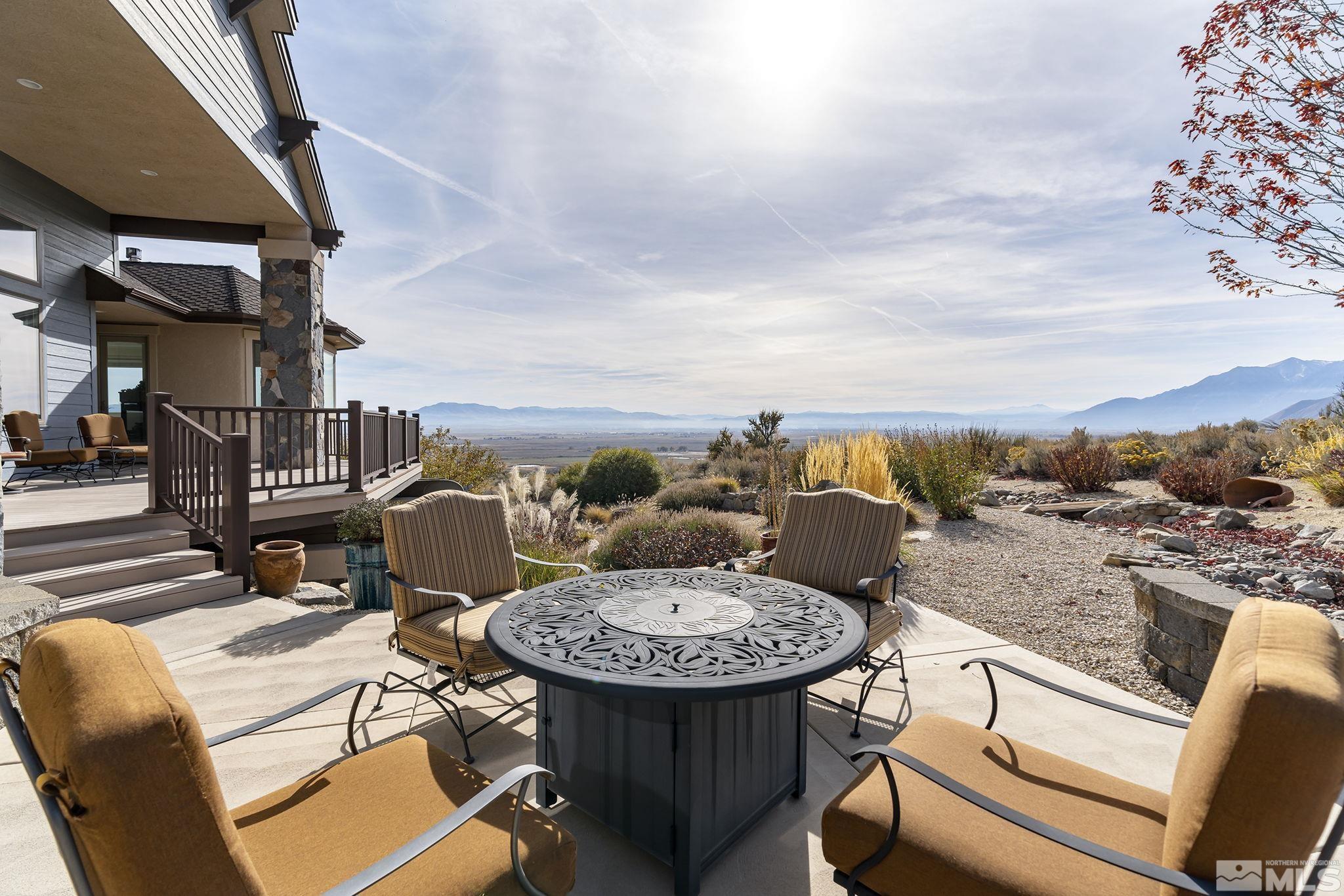 345 James Canyon Loop Genoa, NV 89411 - Photo 34 of 40 a view of a terrace