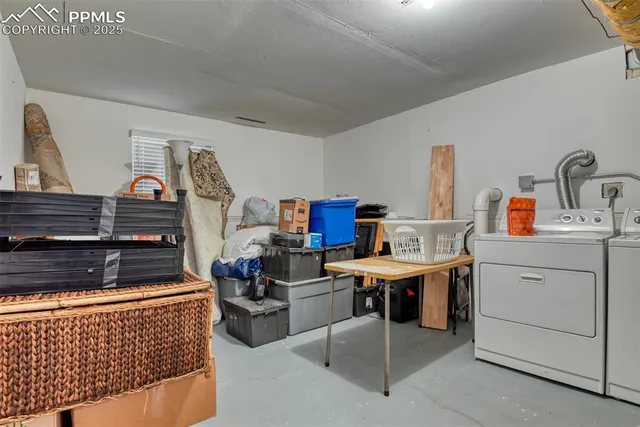 a workspace with furniture