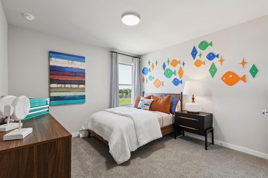 8361 Kingfisher Road Pilot Point, TX 76258 - Photo 22 of 28 Bedroom in the Magnolia home plan by Trophy Signature Homes – REPRESENTATIVE PHOTO