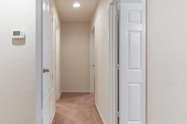 a view of a closet area