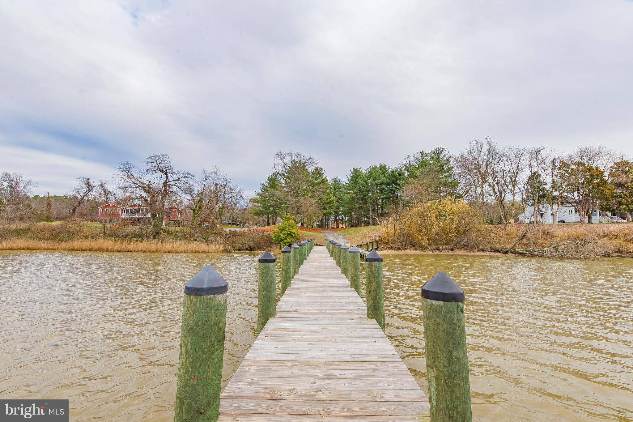 3181 Carroll Road Huntingtown, MD 20639 - Photo 24 of 28 a view of a lake with a outdoor space
