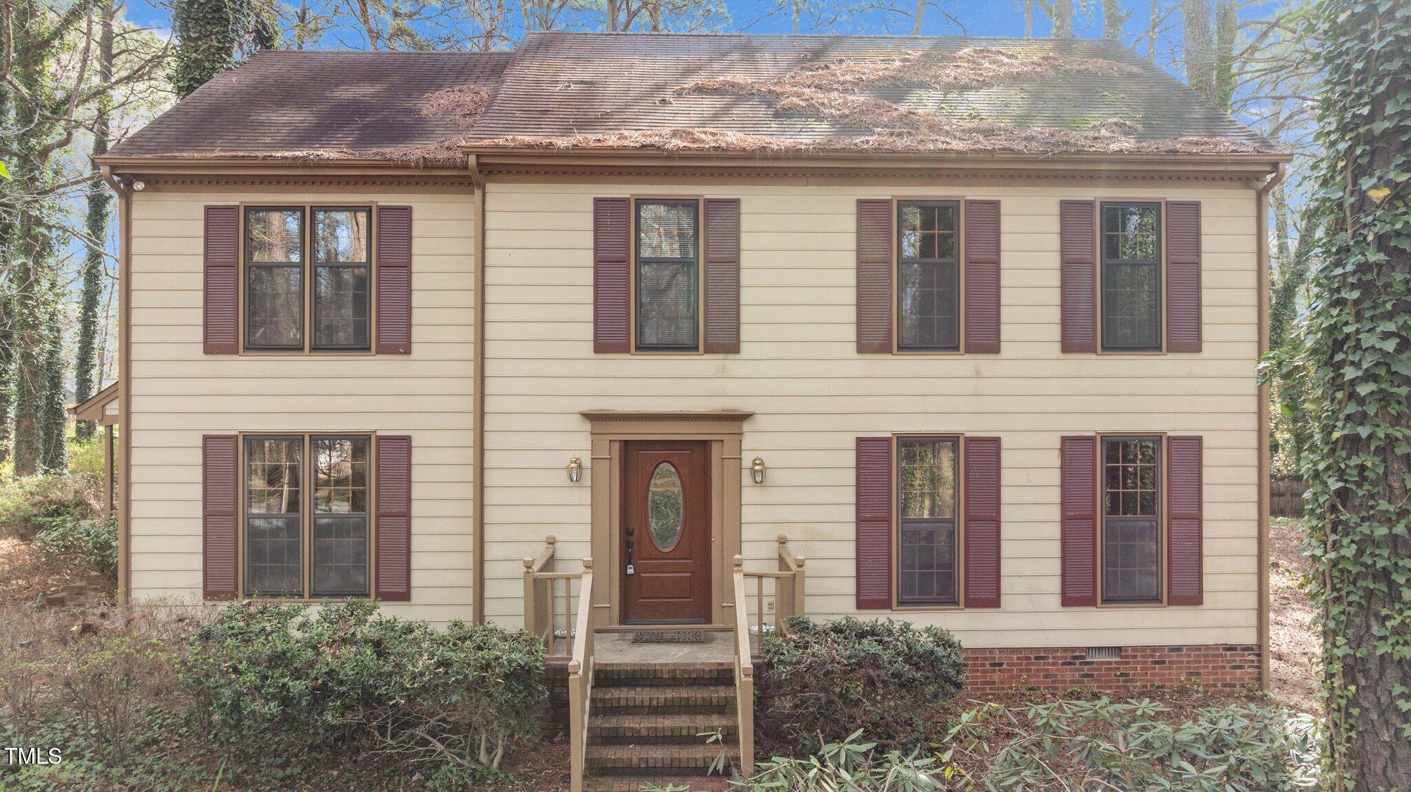 front view of a house