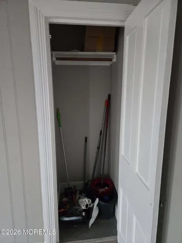 a view of a closet