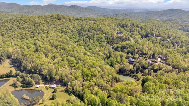 a view of a mountain with an outdoor space