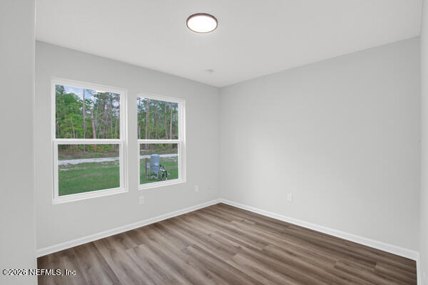 407 Rustic Road Satsuma, FL 32189 - Photo 30 of 55 an empty room with wooden floor and windows