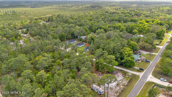 407 Rustic Road Satsuma, FL 32189 - Photo 52 of 55 a view of a forest with a houses
