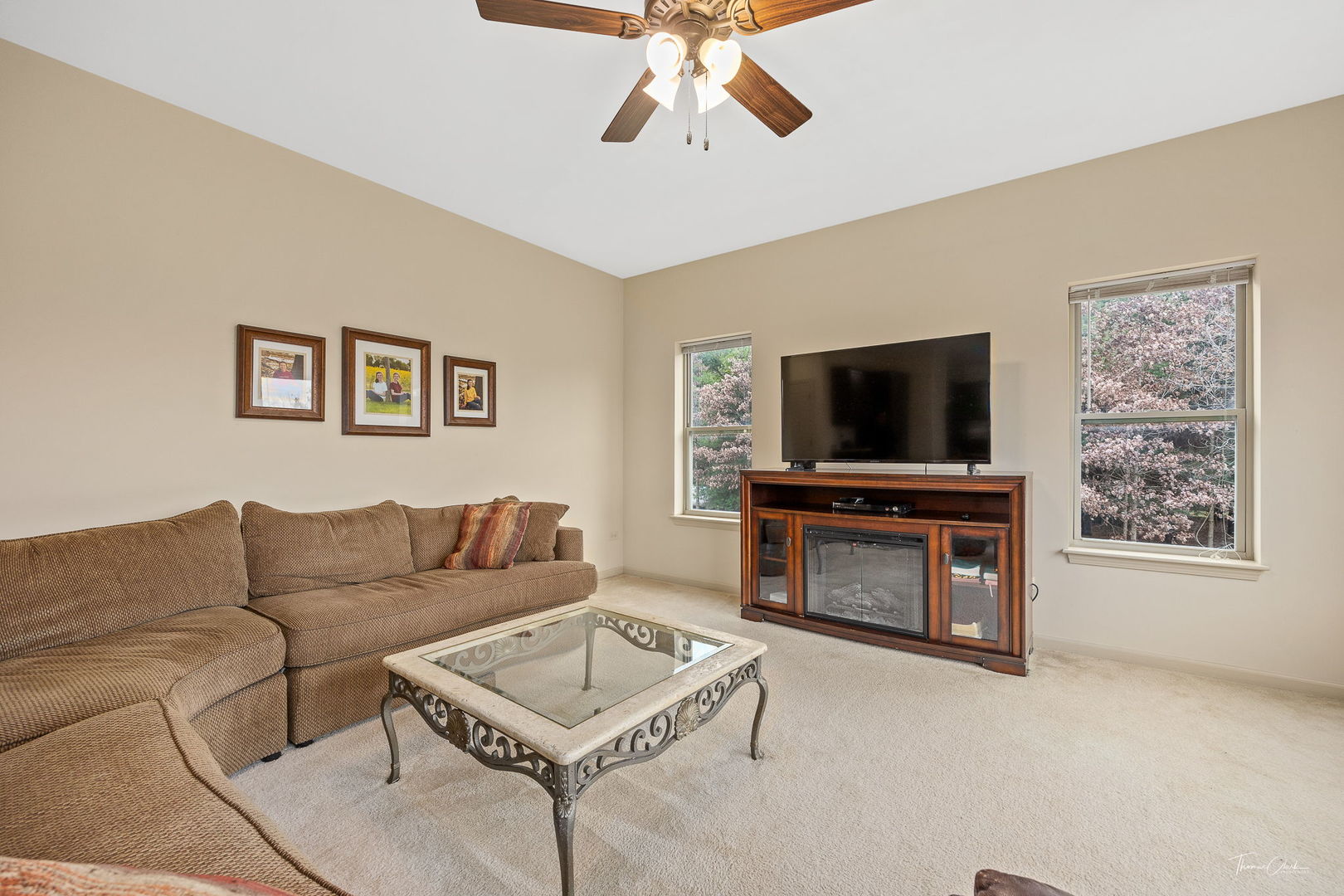 8022 West Offner Road Peotone, IL 60468 - Photo 21 of 42 a living room with furniture and a flat screen tv