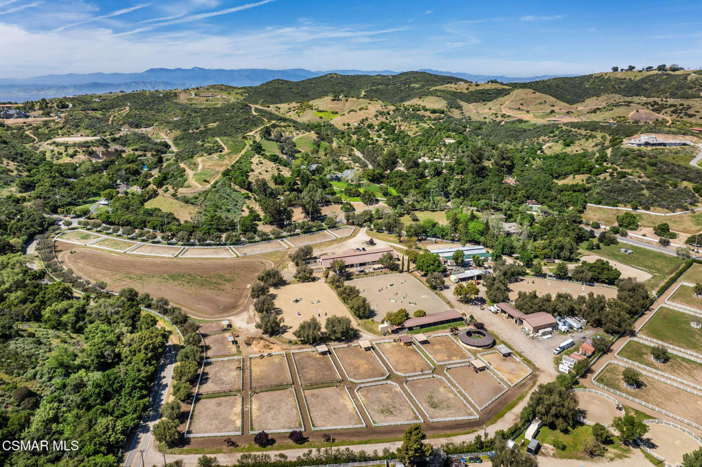 1812 West Potrero Road Thousand Oaks, CA 91361 - Photo 2 of 35 an aerial view of residential houses with outdoor space
