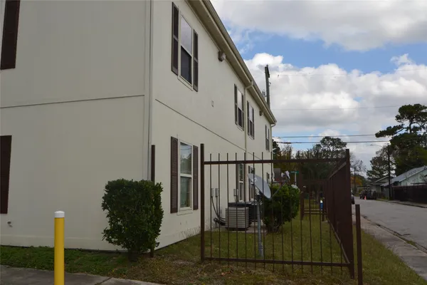 a view of a porch with a yard