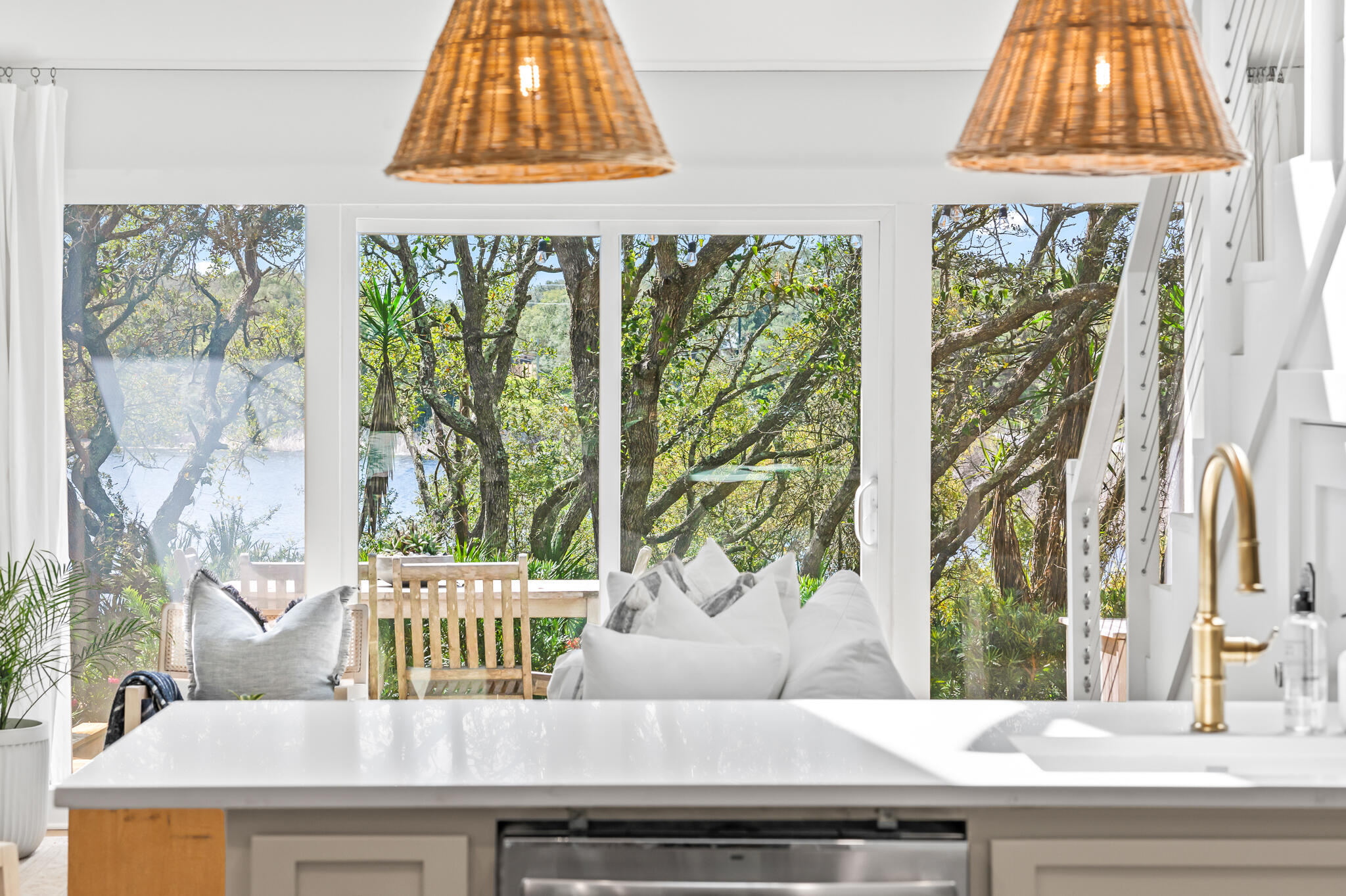 70 North Camp Creek Rd Inlet Beach, Unit 3 Inlet Beach, FL 32461 - Photo 45 of 66 a vase of flowers sitting on a table