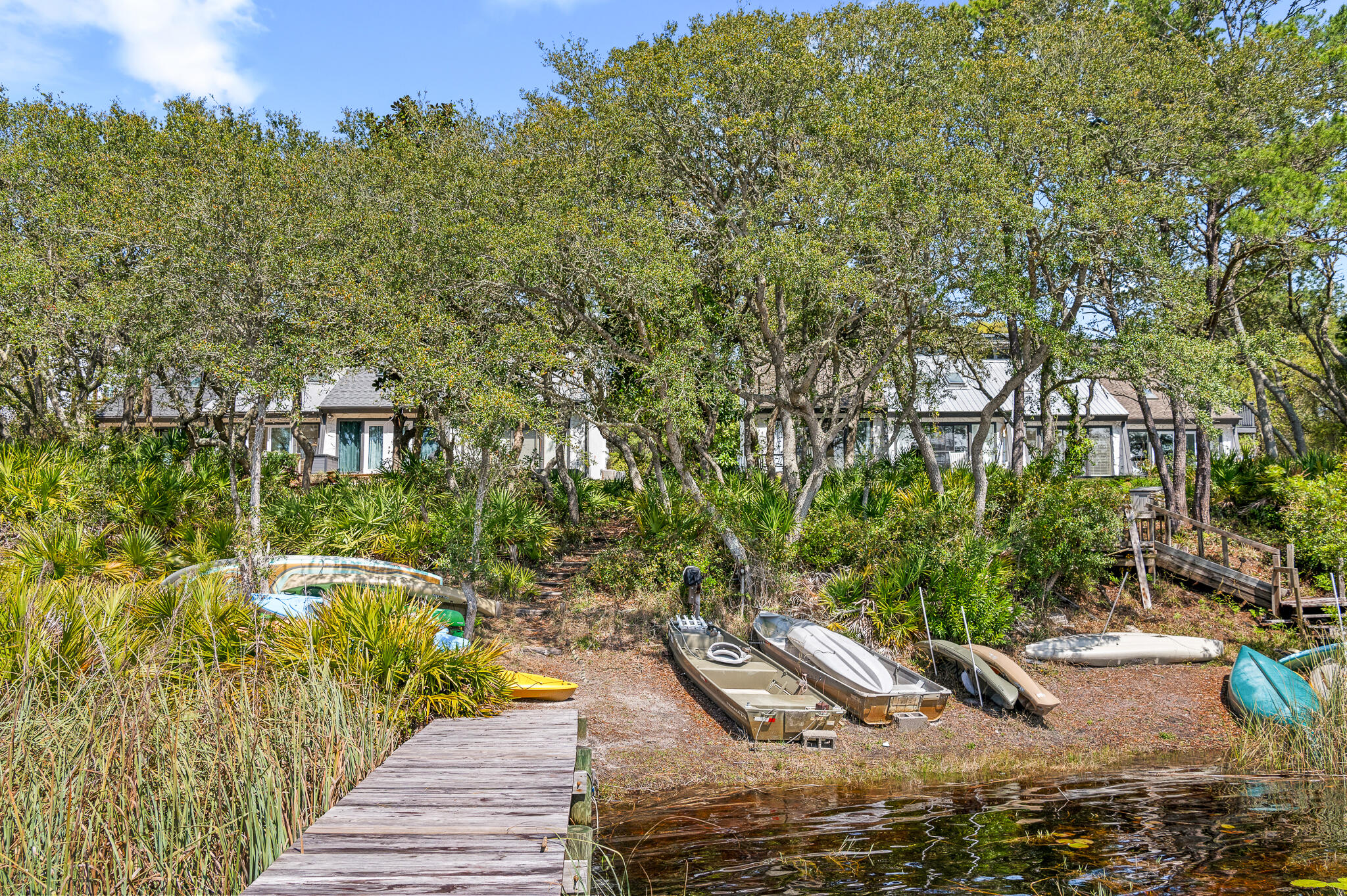 70 North Camp Creek Rd Inlet Beach, Unit 3 Inlet Beach, FL 32461 - Photo 53 of 66 a view of a back yard