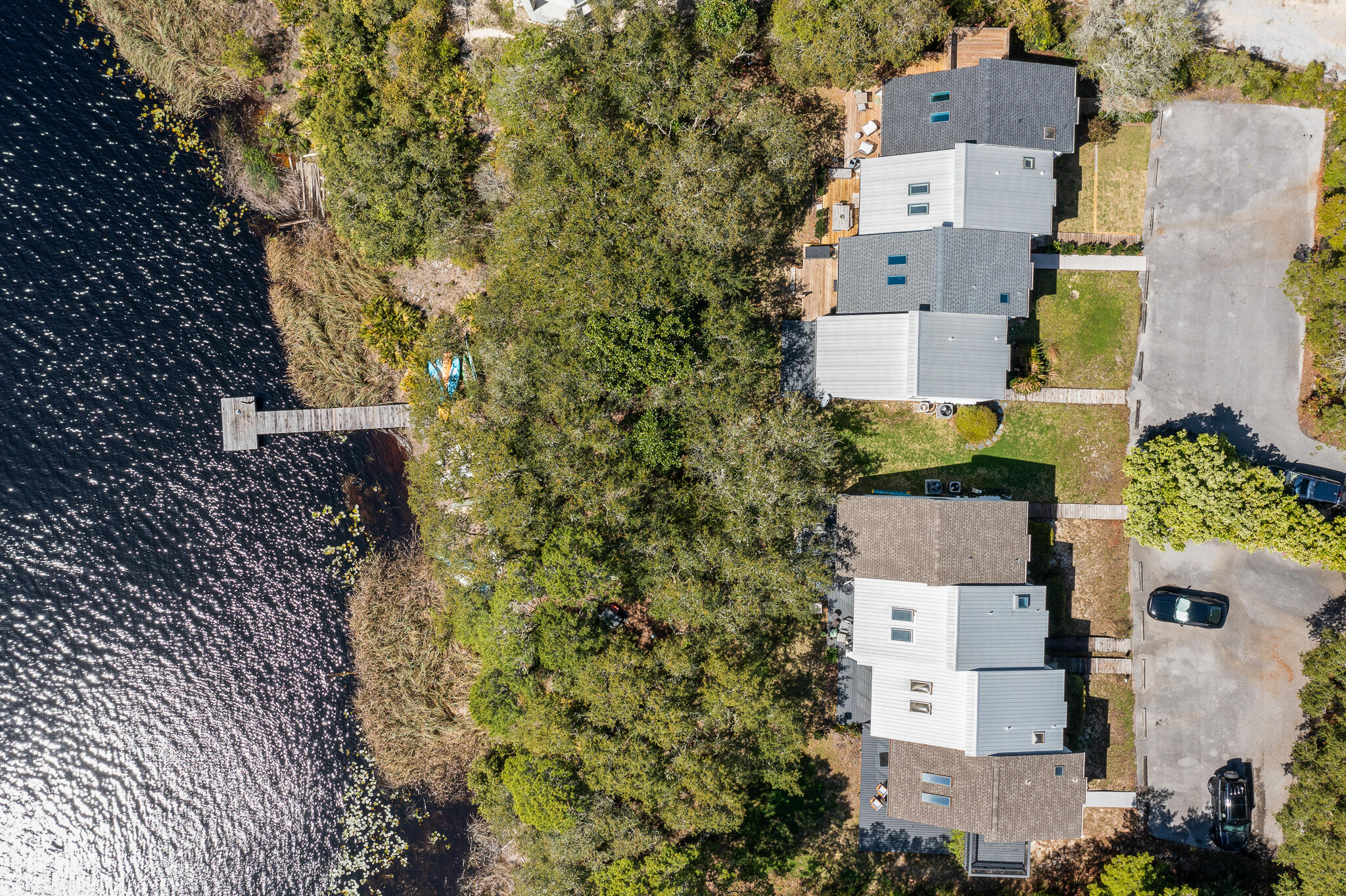 70 North Camp Creek Rd Inlet Beach, Unit 3 Inlet Beach, FL 32461 - Photo 61 of 66 an aerial view of residential house with outdoor space