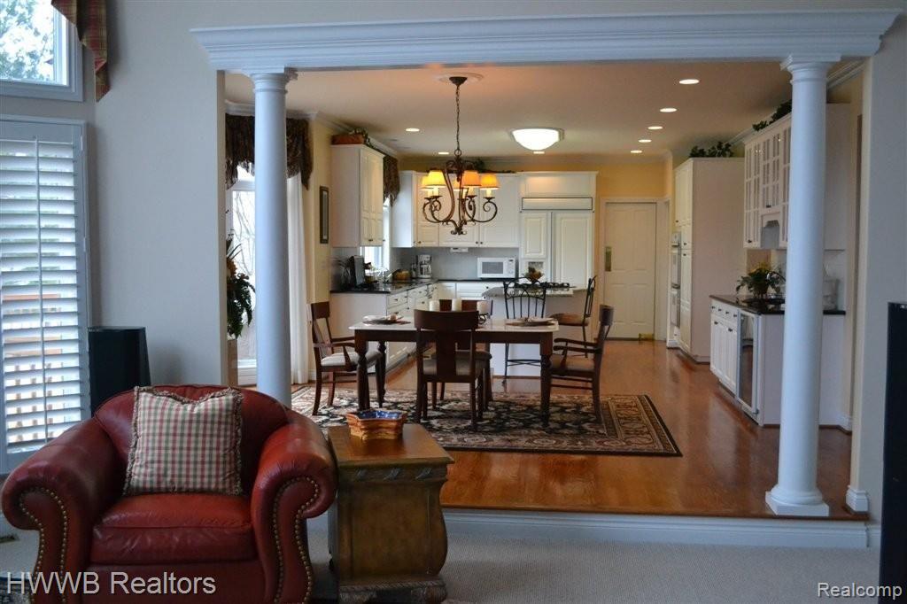1481 Highpoint Drive Rochester, MI 48306 - Photo 12 of 24 Great Room to Kitchen