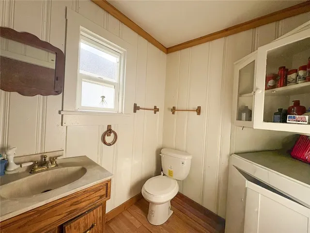a bathroom with a sink and a toilet