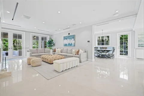 a bedroom with a bed and a fireplace