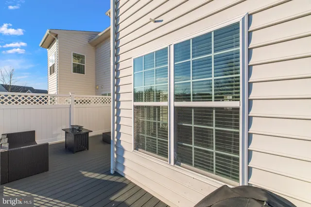 a view of outdoor space with garden and entertaining space