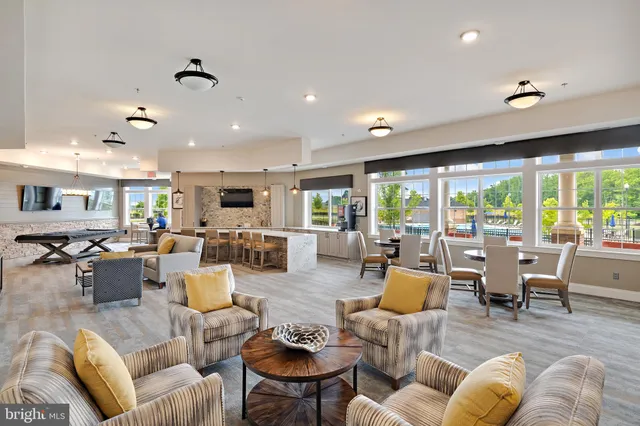 a view of a lake with a building in the background