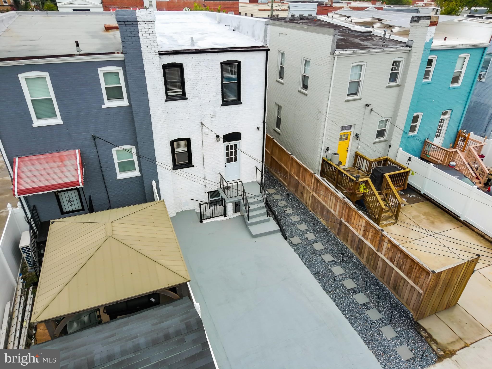 730 Sheridan Street Northwest Washington, DC 20011 - Photo 17 of 17 Parking Pad View