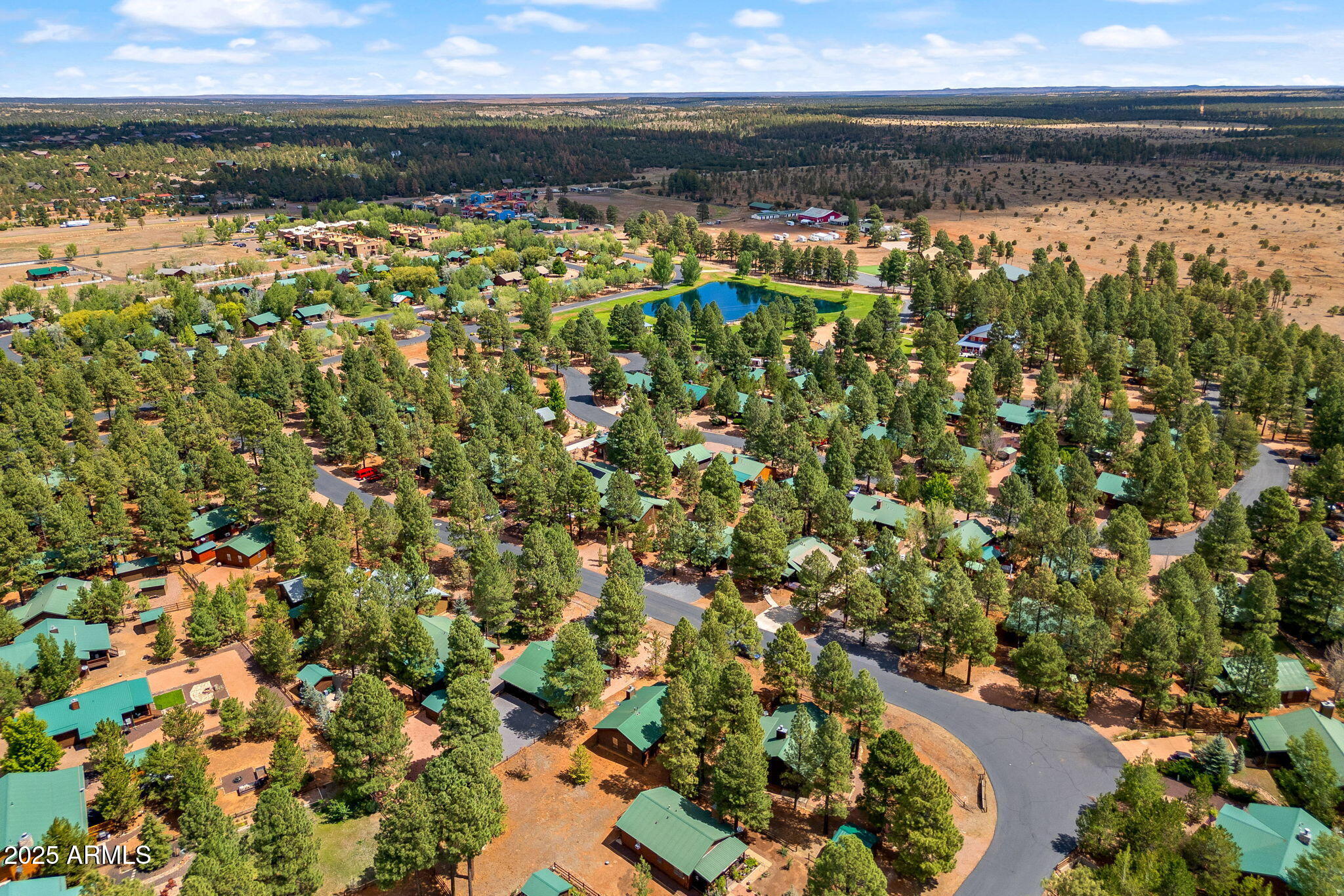 2692 Palomino Trail Overgaard, AZ 85933 - Photo 28 of 33 a view of a lot of trees and houses