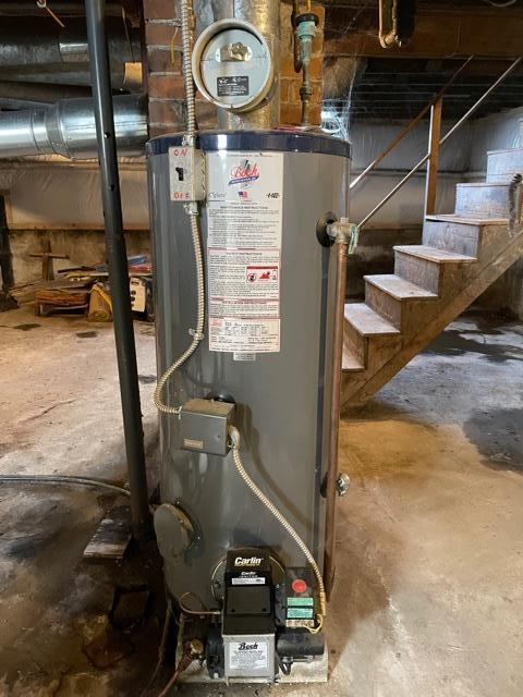 33 Station Road Easton, ME 04740 - Photo 27 of 28 Oil fired water heater