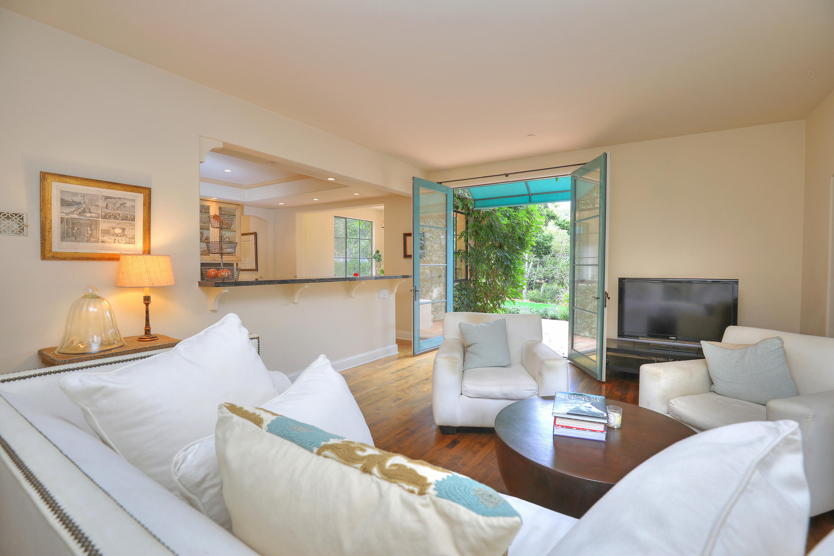 780 Ladera Lane Montecito, CA 93108 - Photo 13 of 25 Great Room with French Doors
