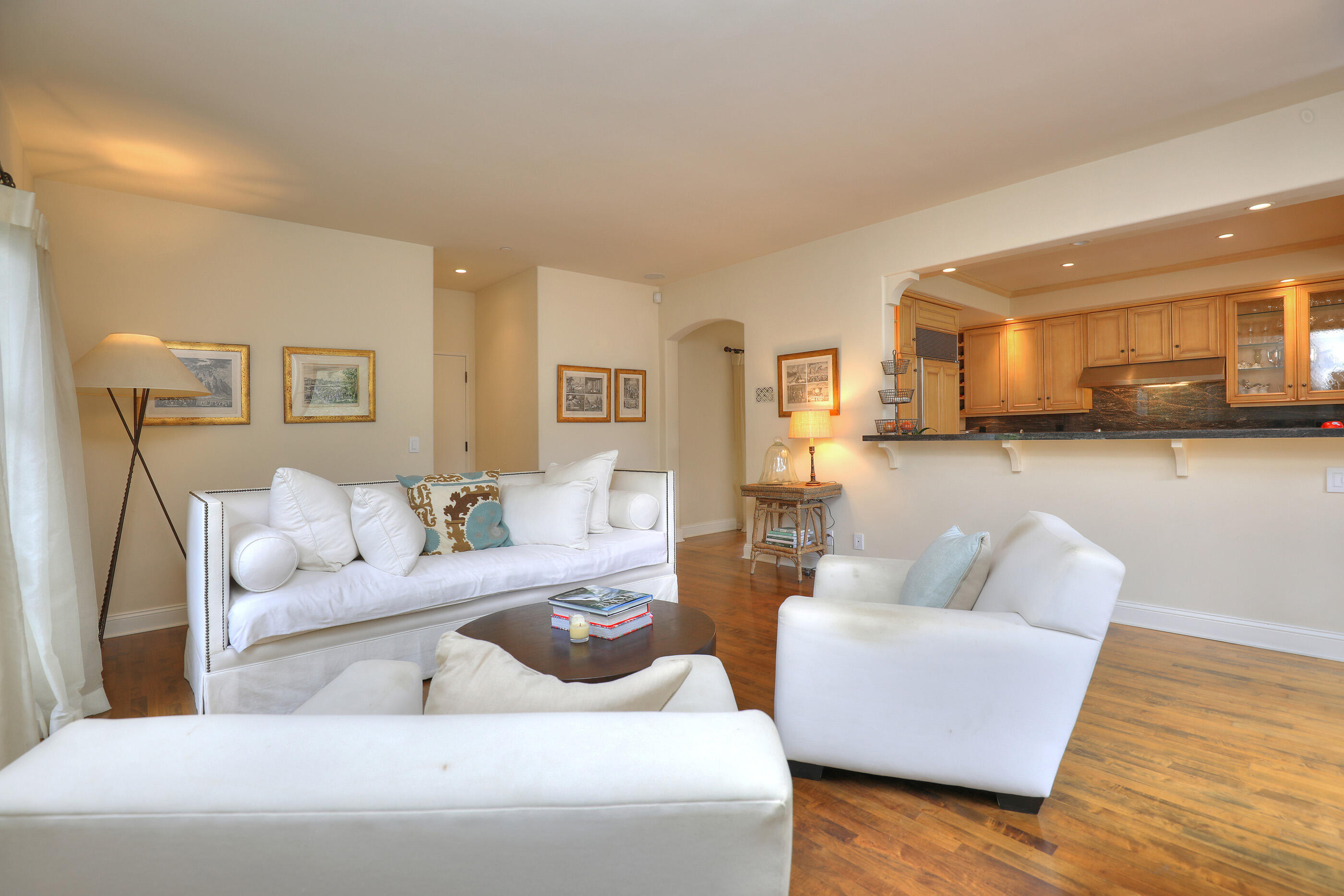 780 Ladera Lane Montecito, CA 93108 - Photo 14 of 25 Great Room opens to Kitchen