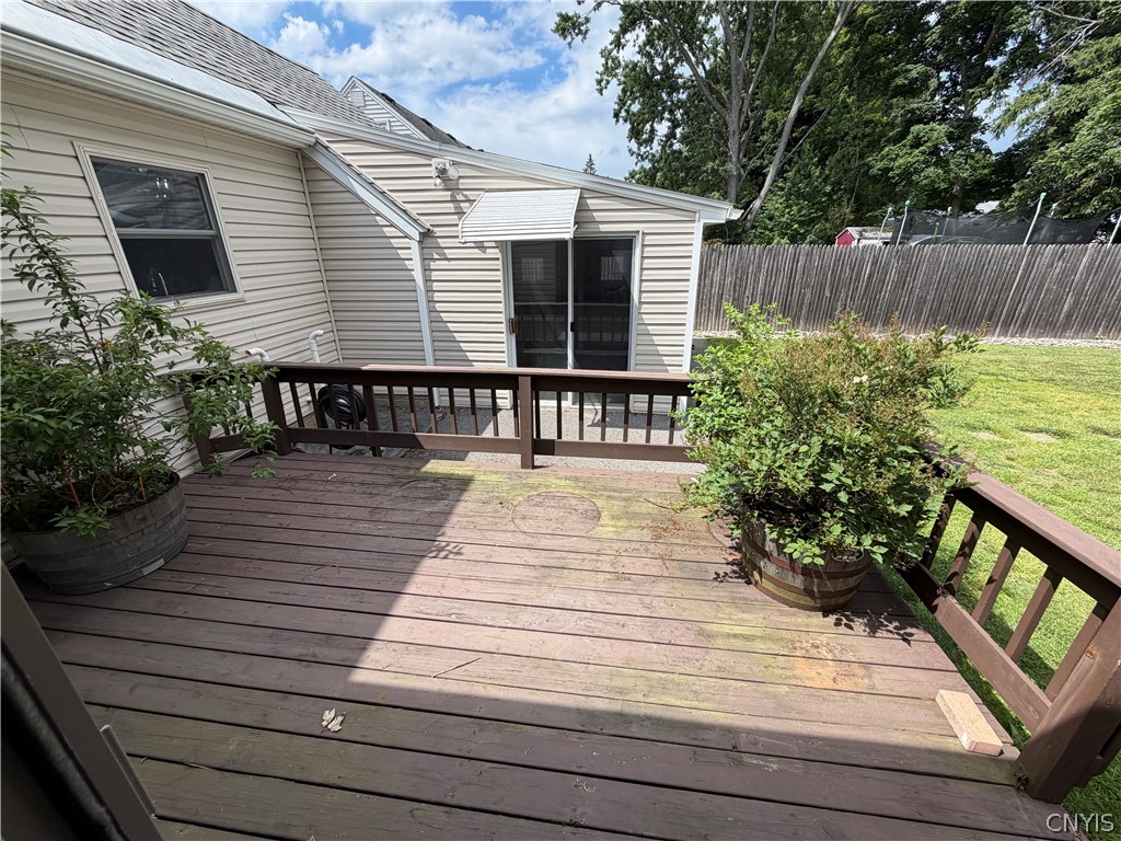 108 Castle Road Clay, NY 13212 - Photo 41 of 48 Back deck