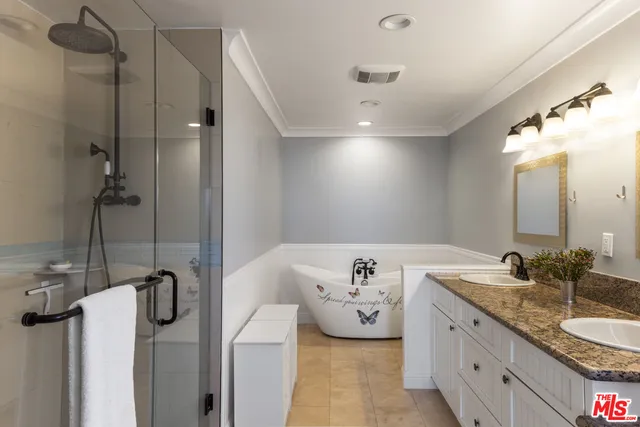 a view of balcony with a swing