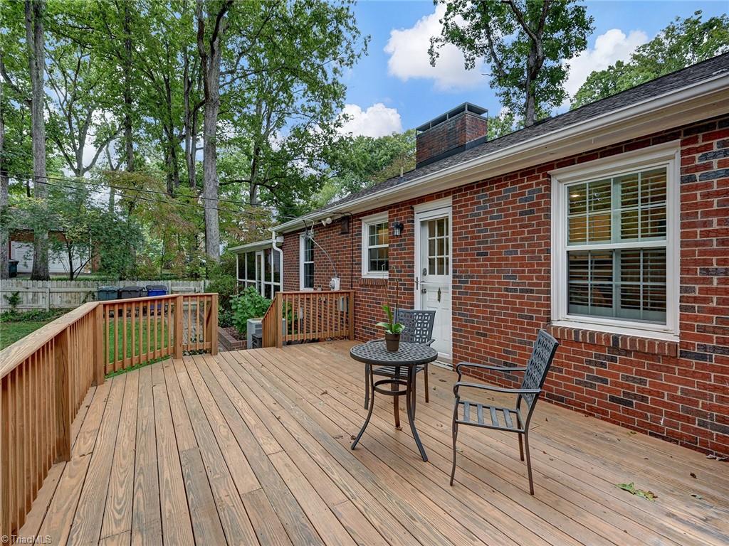 798 Hertford Road Winston-Salem, NC 27104 - Photo 14 of 36 The back deck.