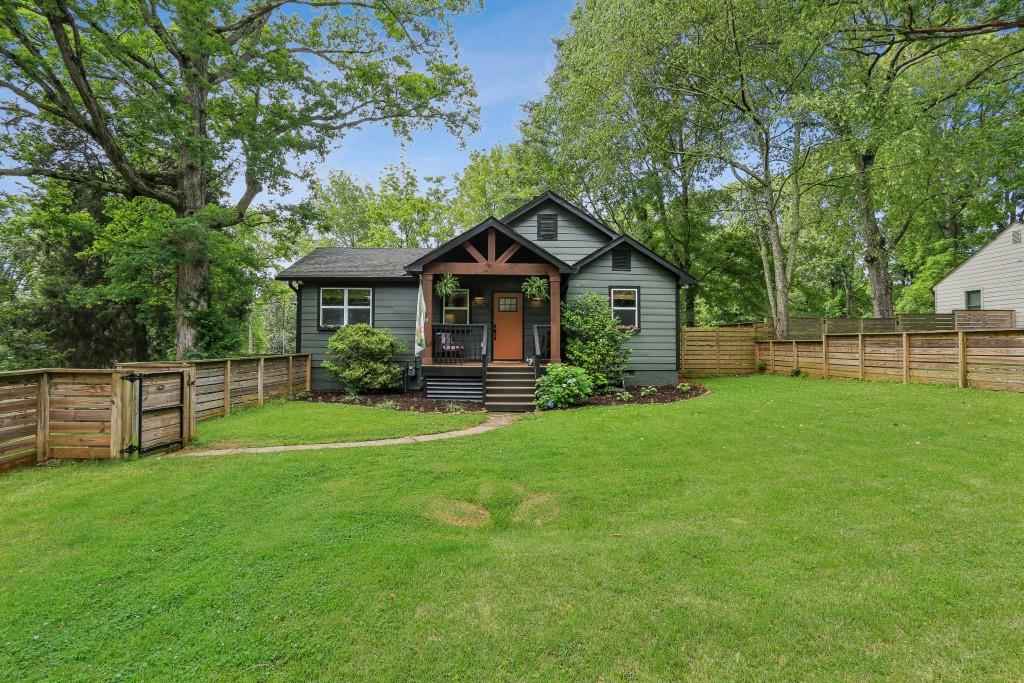 2609 White Oak Drive Decatur, GA 30032 - Photo 1 of 1 a front view of a house with garden