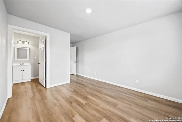 wooden floor in an empty room