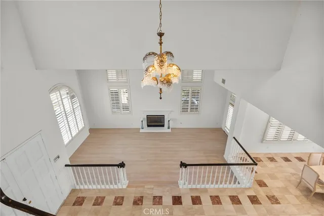 a view of a city from a terrace