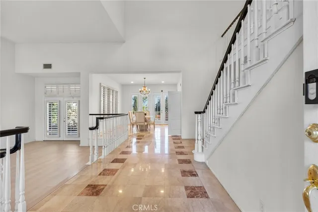a view of entryway and hall