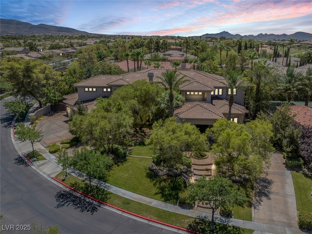 1545 Villa Rica Drive Henderson, NV 89052 - Photo 2 of 61 Drone / aerial view of a mountain backdrop