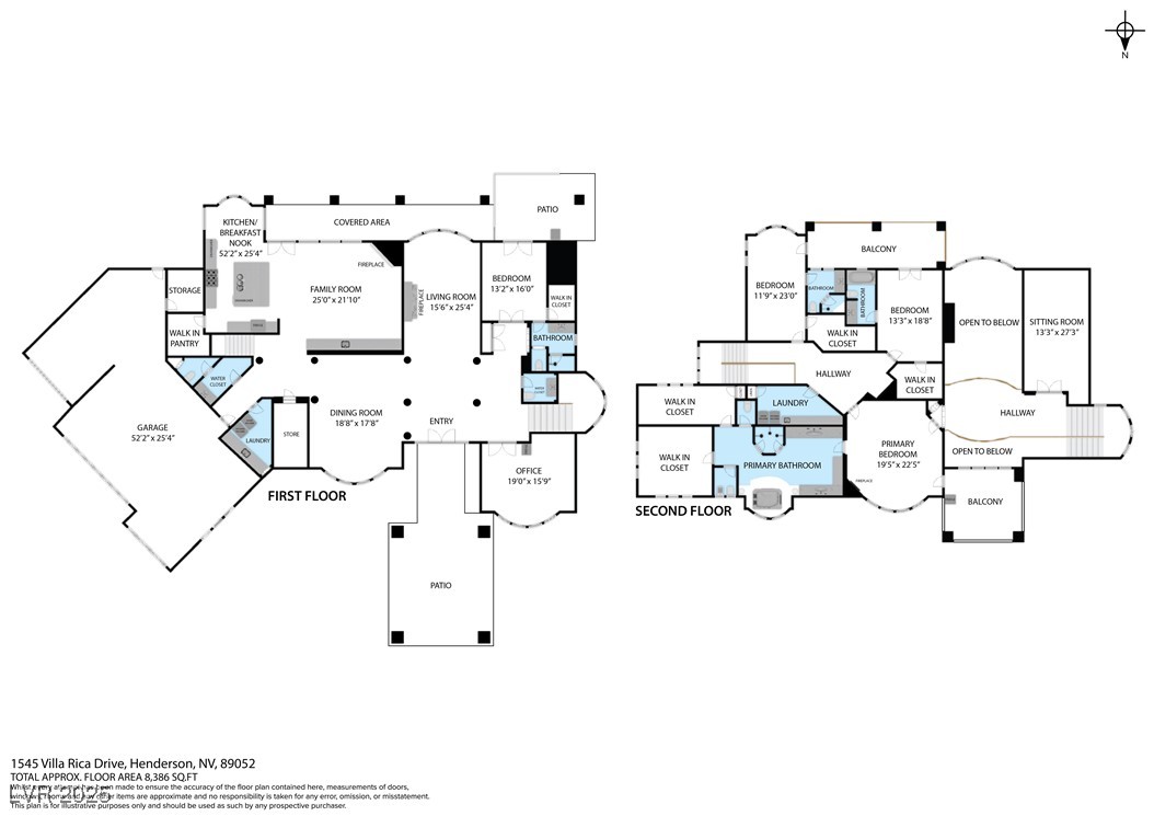 1545 Villa Rica Drive Henderson, NV 89052 - Photo 56 of 61 View of floor plan / room layout