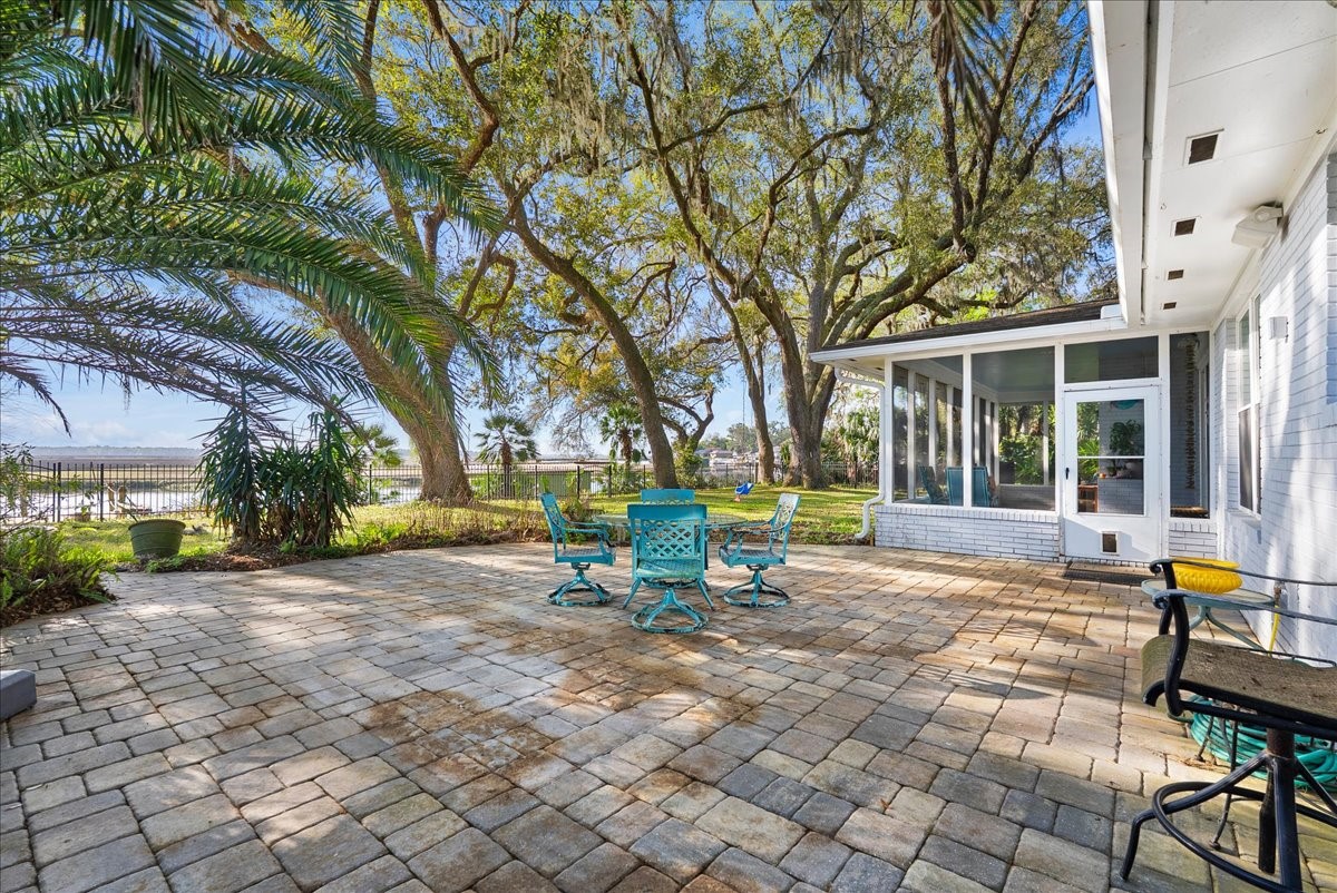 85316 Avant Road Yulee, FL 32097 - Photo 48 of 62 Paver Patio with Outdoor Kitchen Hookup