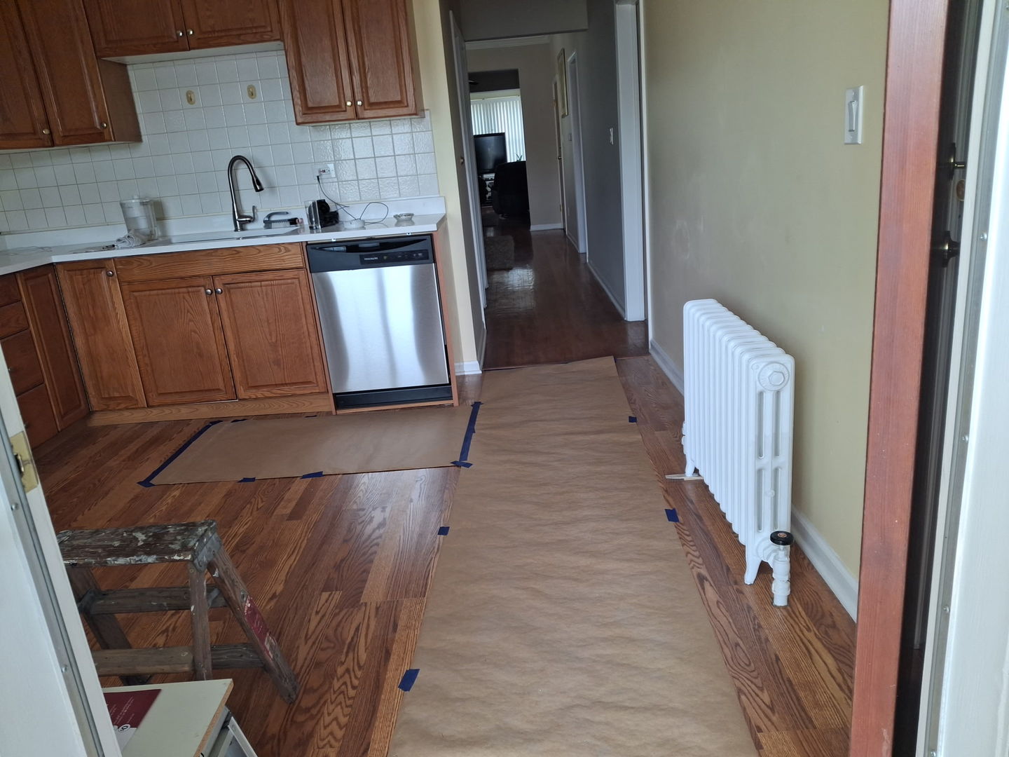 5107 West Cullom Avenue, Unit 2 Chicago, IL 60641 - Photo 22 of 22 a hallway with cabinets