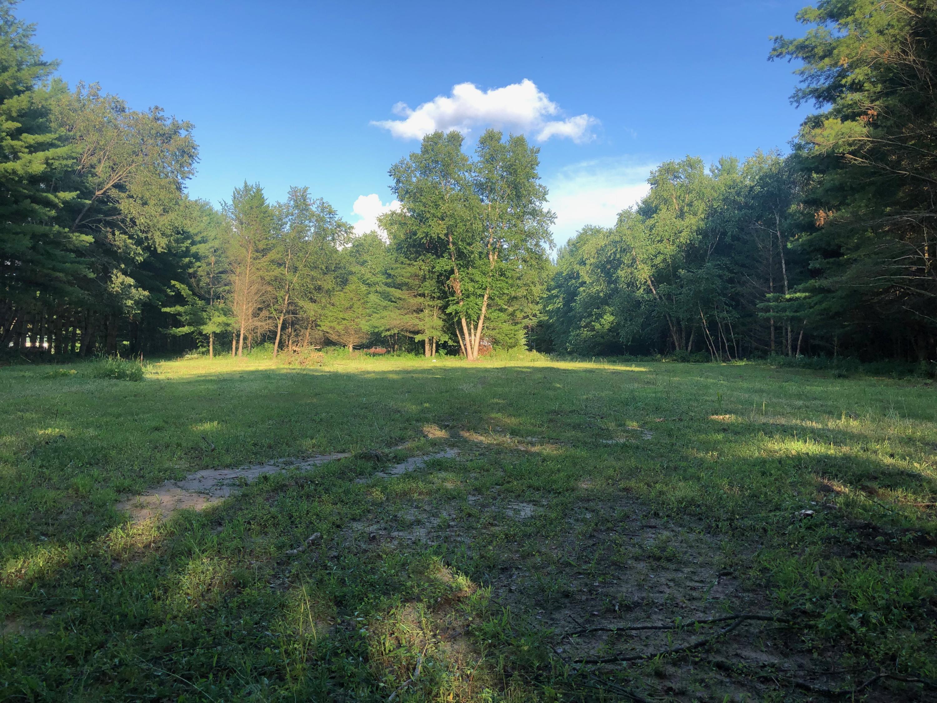view toward back of lot