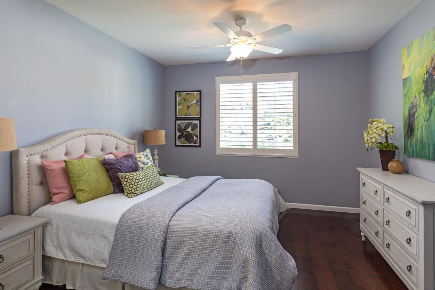 5602 Mesa Road Gilroy, CA 95020 - Photo 14 of 23 a bedroom with a bed and a window