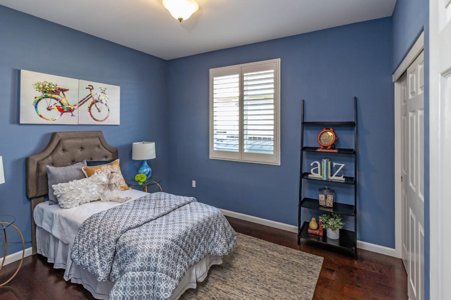 5602 Mesa Road Gilroy, CA 95020 - Photo 16 of 23 a bedroom with bed and a window