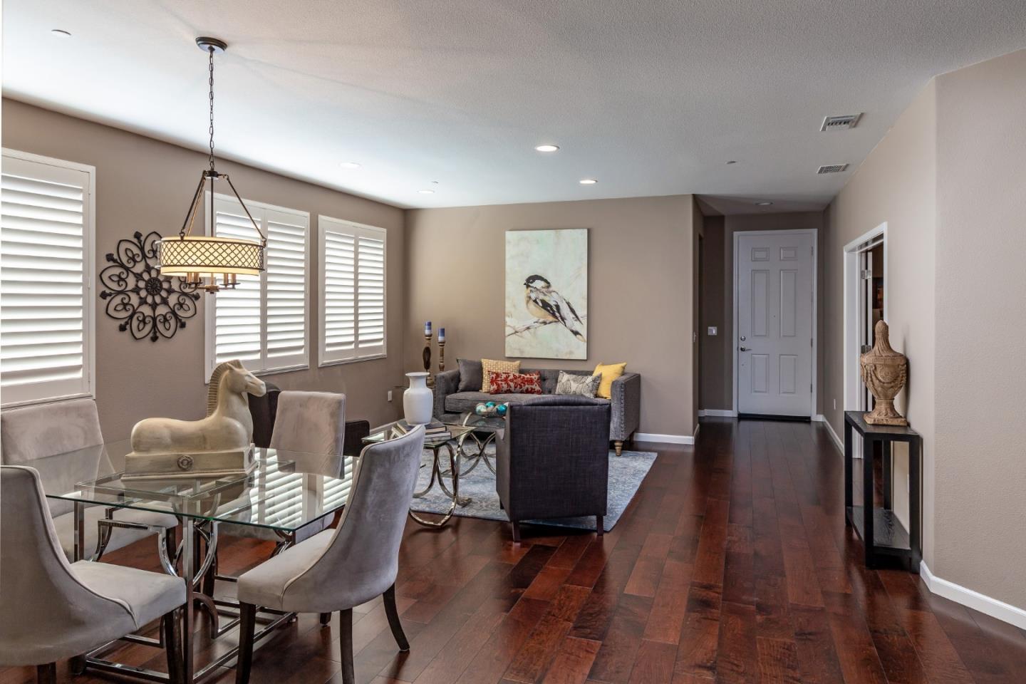 5602 Mesa Road Gilroy, CA 95020 - Photo 4 of 23 a view of a dining room with furniture window and wooden floor